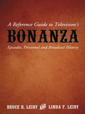 cover image of A Reference Guide to Television's Bonanza